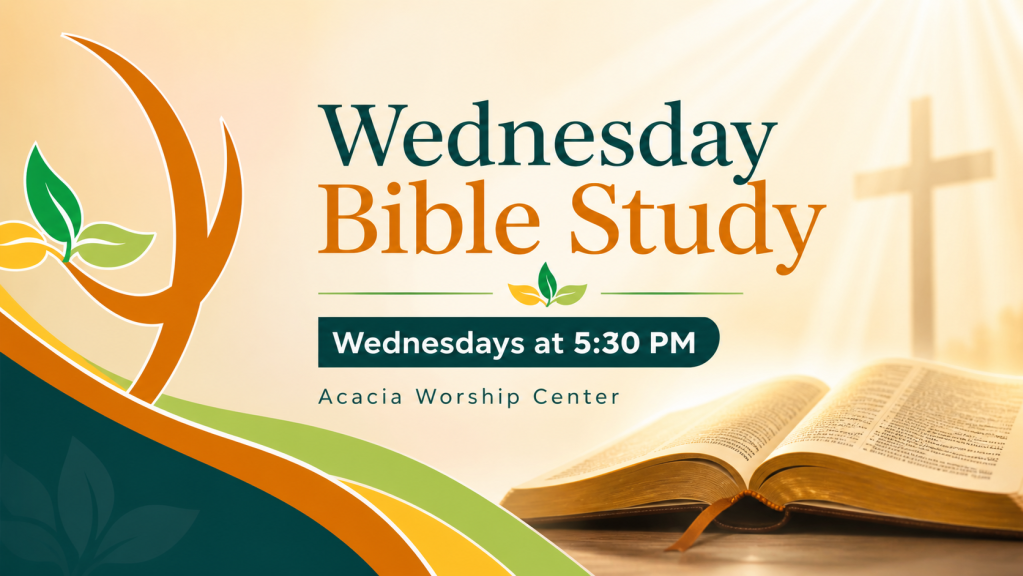 Wednesday Bible Study